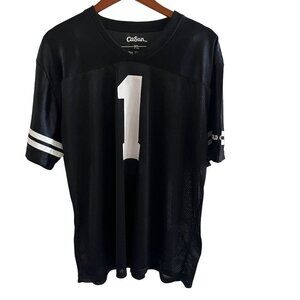 Mens Moisture Wicking Dri-Fit Shirt XL Black White‎ Graphic Print Quick Dry